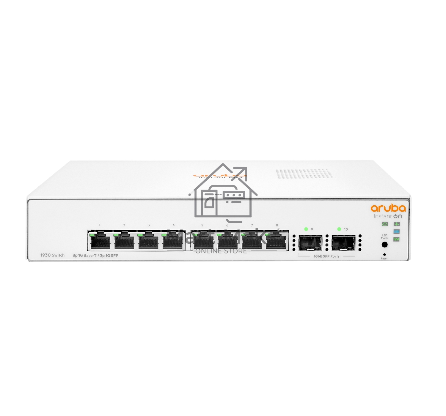 Коммутатор HPE Aruba IOn 1930 8G 2SFP Switch