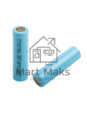 Аккумулятор 18650 unprotected Li-ion 2000 mAH индивидуальная упаковка PROconnect