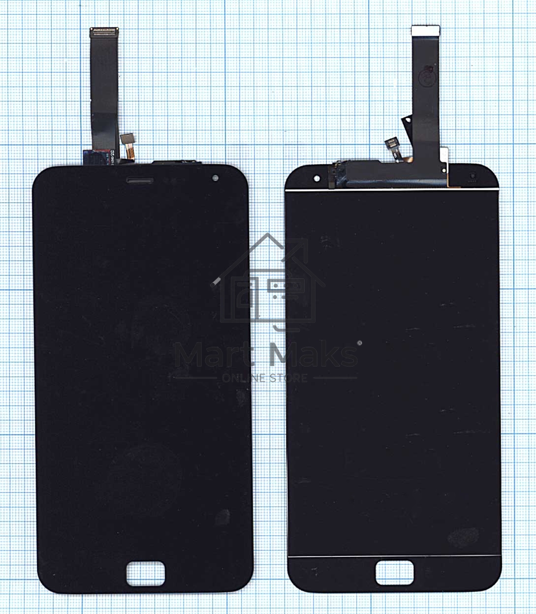 Дисплей для Meizu MX4 Pro, черный