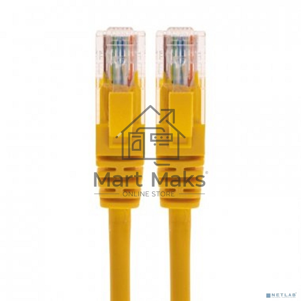 Патч-корд U/UTP Rexant категория 6, RJ45-RJ45, неэкранированный, 26AWG, LSZH, желтый, 2 м