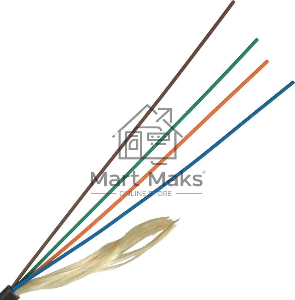 Кабель распределительный Lanmaster LAN-OFC-DU8-M3-HF 8x 50/125 OM3 универсальный LSZH 1м