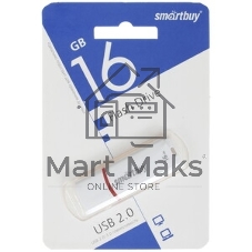 Флешка USB Smartbuy Crown Blue (SB16GbCRW-Bl), 16Gb, USB 3.0, R/W 75/30, синий