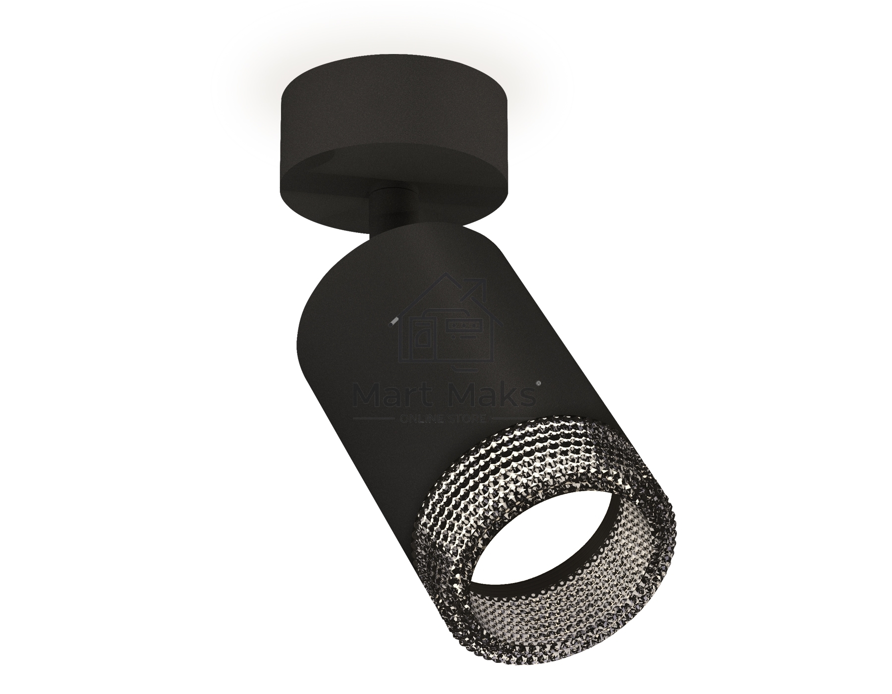 Светильник Ambrella Light XM6313002 SBK/BK черный песок/тонированный MR16 GU5.3 (A2210, C6313, N6151)