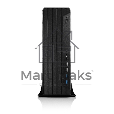 Корпус Foxline FL-418-SFX400-U32C, Slim-Desktop, чёрный