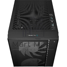 Компьютерный корпус Deepcool MATREXX 55 V4 без БП, боковое окно (закаленное стекло), 3xARGb LED 140мм вентилятора спереди, 1xARGb LED 120мм вентилятор сзади, черный, ATX