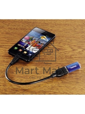 Адаптер USB2.0 Hama USB A (f)/micro USB B (m) 0.15м Позолоченные контакты Адаптер USB2.0 Hama USB A (f)/micro USB B (m) 0.15м Позолоченные контакты