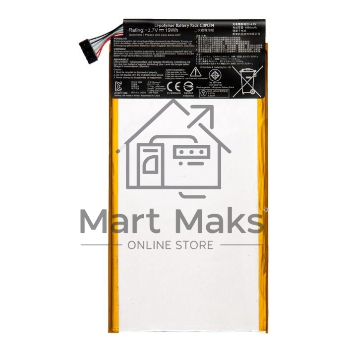 Аккумулятор для ASUS ME102A C11P1424 C11P1314