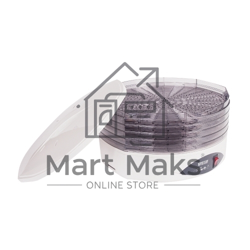 Сушилка для овощей и фруктов Mystery MDH-322 белый 250W