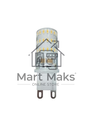 Лампа светодиодная PLED-G9 5Вт капсульная 2700К тепл. белый G9 300лм 220-230В JazzWay 1032102B Лампа светодиодная PLED-G9 5Вт капсульная 2700К тепл. белый G9 300лм 220-230В JazzWay 1032102B