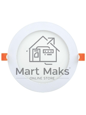 Светильник Iek LDVO0-1606-1-12-6500-K01 ДВО 1606 белый круг LED 12Вт 6500К IP20 алюм. корпус, диам 170 мм