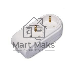 Колодка удлинителя 2-м с заземл. защ. шторки Makel N2210000