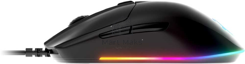 Мышь проводная SteelSeries Rival 3 черный, 8500 dpi, USB, кнопки - 6