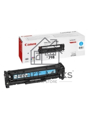 Картридж лазерный Canon Cartridge 718C (2661B002) голубой (2900 стр.) для Canon LBP7200/MF8330/8350