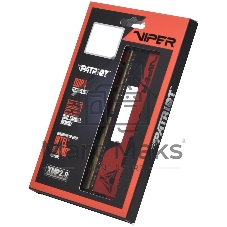 Оперативная память Patriot Viper Elite II, DDR4, 64GB (2x32 GB), 3600 MHz, CL20, DIMM, радиатор, красный/черный