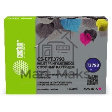 Картридж струйный Cactus CS-EPT3793 378XL пурпурный (13.2 мл) для Epson Expression Photo XP-8500/XP-8505/XP-15000