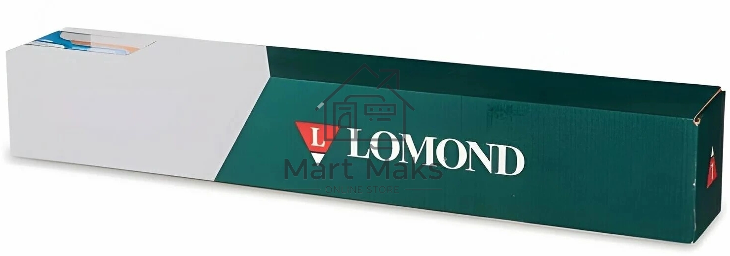 Винил Lomond 1208017 610мм-20м/белый самоклей. для струйной печати втулка:76.2мм (3