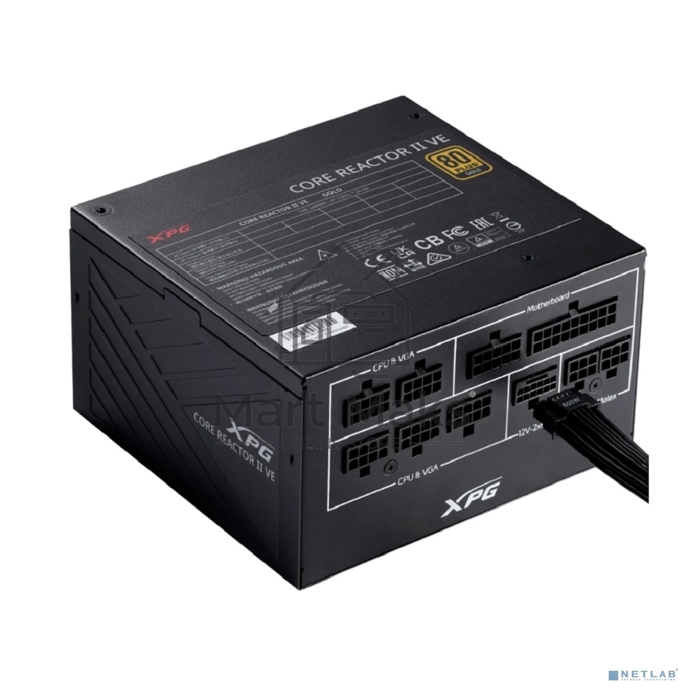 Блок питания XPG COREREACTORIIVE650G-BKCEU
