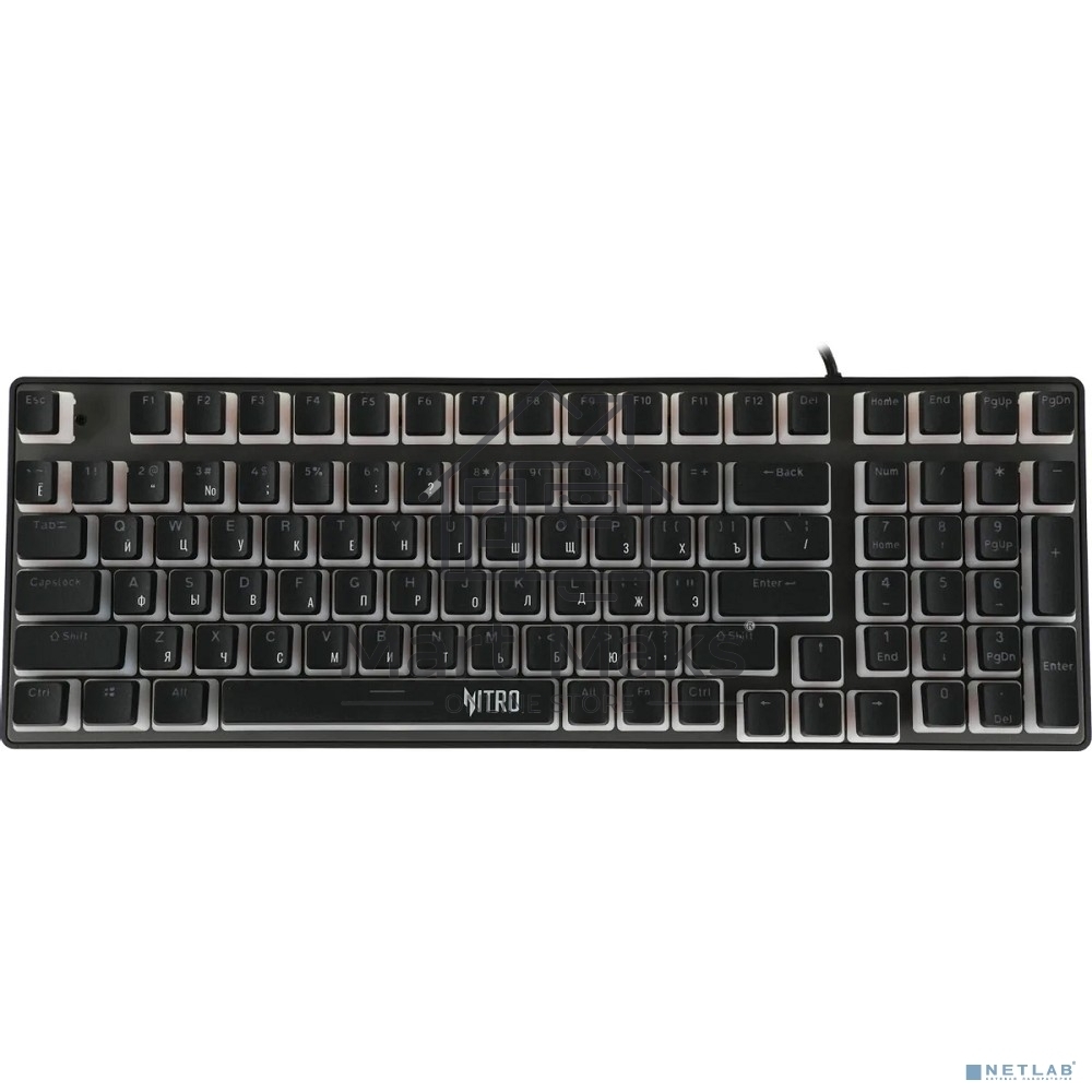 Клавиатура Acer Nitro OKW303 проводная, USB, черный