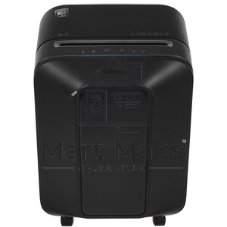 Шредер Fellowes PowerShred LX200 черный (секр.P-4)/перекрестный/12лист./22лтр./скрепки/скобы/пл.карты
