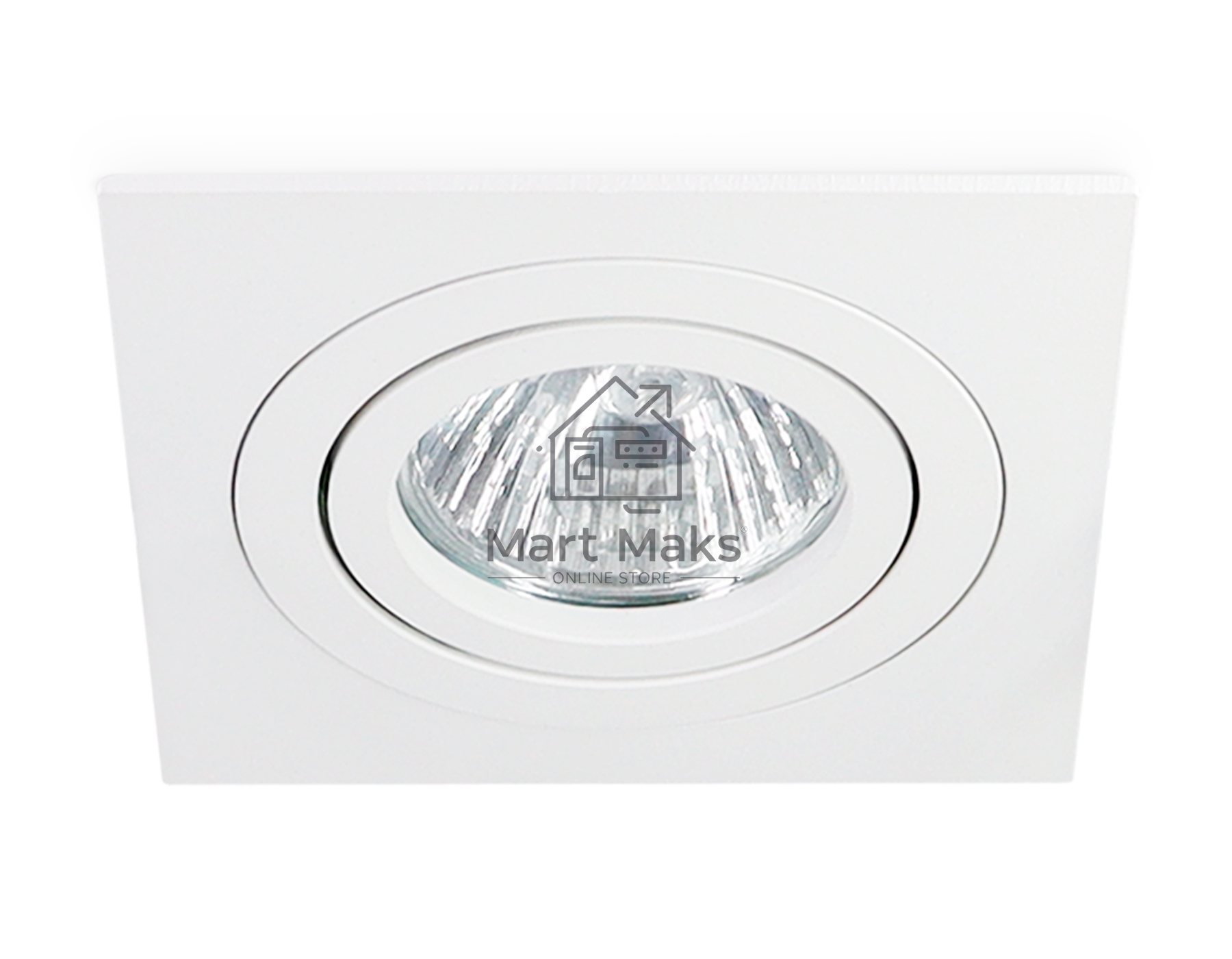 Встраиваемый поворотный точечный светильник Ambrella light TN102621 WH белый GU5.3 92*92*28