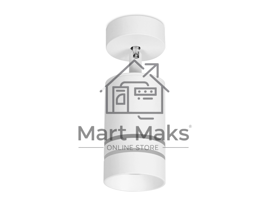 Светильник Ambrella light TN245 WH/S белый/песок LED 4200K 5W D60*100
