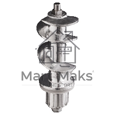Кухонная машина Korting KKM 0105 Polar мощность 1200 Вт, 7 насадок (планетарный миксер с 3-мя насадками, мясорубка, насадка для колбас, насадка для кеббе, насадка-блендер), объем чаши 5.5 л, 8 скоростей, импульсный режим, механическое управление, белый
