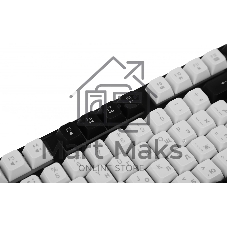 Клавиатура проводная Defender Dark Knight R GK-077, USB, черный/белый