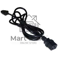 Шнур питания Lanmaster C19 C20 LAN-PP19/20-16A-5.0 (упак.:1шт) 1м Шнур питания Lanmaster C19 C20 LAN-PP19/20-16A-5.0 (упак.:1шт) 1м