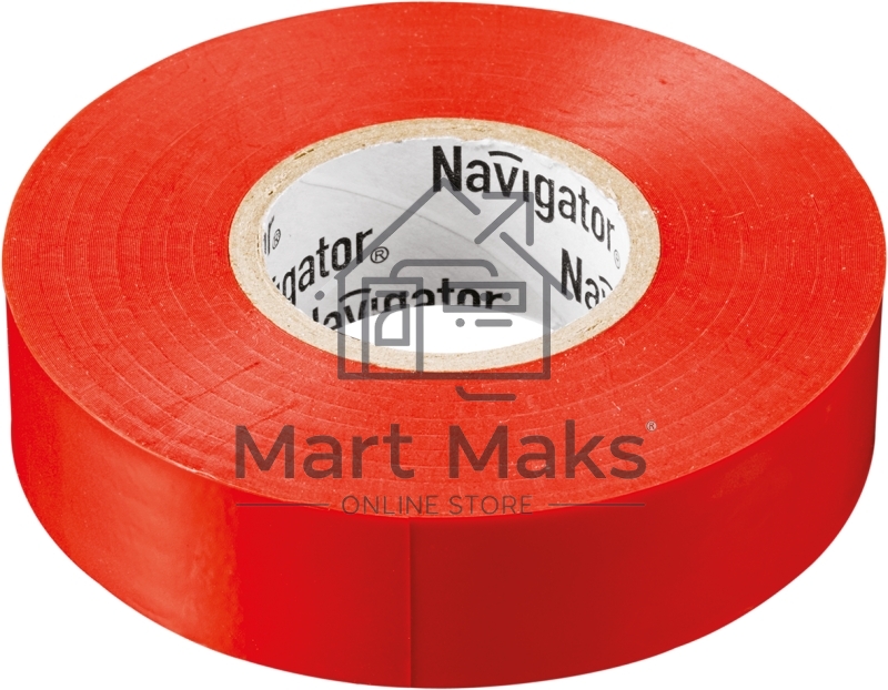 Изолента ПВХ 15мм (рул.20м) красн. NIT-B15-20/R Navigator 71104