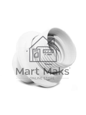 Патрон электрич. E14 с приж. кольцом пластик 2А 250В инд. упак. UNIVersal 7941531