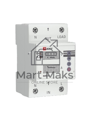 Реле напряжения и тока с дисплеем MRVA 63А PROxima EKF MRVA-63A