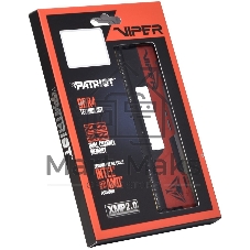 Оперативная память Patriot Viper Elite II, DDR4, 64GB (2x32 GB), 3600 MHz, CL20, DIMM, радиатор, красный/черный