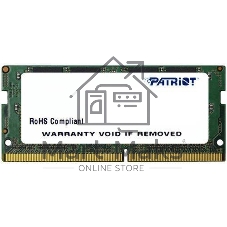 Оперативная память Patriot Signature, DDR4, 8GB (1x8 GB), 2133 MHz, CL15, SO-DIMM
