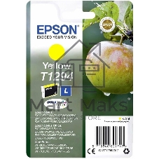 Картридж струйный Epson T1294 (C13T12944012/C13T12944011/C13T12944010) желтый, 7 мл., для SX420/425/525WD/B42WD/BX320FW