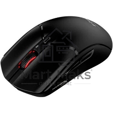 Мышь беспроводная HyperX Haste 2 черный, 26000 dpi, радиоканал, Bluetooth, USB, кнопки - 5