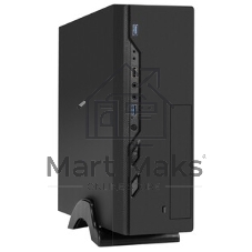 Компьютерный корпус Desktop ExeGate MI-208U2-M300 (mini-ITX/mATX, БП M300 с вент. 8см, 1хUSB+2хUSB 3.0, аудио, черный)