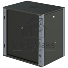 Шкаф коммутационный Sysmatrix (WP 6409.920) настенный 9U 600x450 мм пер. дв. металл 2 бок. пан. 60 кг черный 17 кг IP20