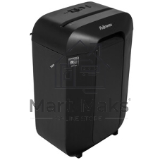 Шредер Fellowes PowerShred LX70 черный (секр.P-4)/перекрестный/11лист./18лтр./скрепки/скобы/пл.карты