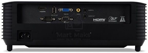 Проектор ACER X1228H (DLP, XGA 1024x768, 4500Lm, 20000:1, +НDMI, Wi-Fi, 3D Ready, 2.7kg)