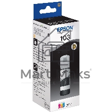 Чернила Epson 103BK C13T00S14A черный (65 мл) для Epson L3100/3110/3150