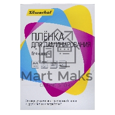 Пленка для ламинирования Silwerhof 125мкм A4 (100 шт) глянцевая 216x303 мм (4410021)