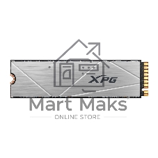 Накопитель SSD ADATA XPG GAMMIX S60, 1Tb, PCIe 4.0 x4, M.2 2280, NVMe, R/W 5000/3200, с радиатором