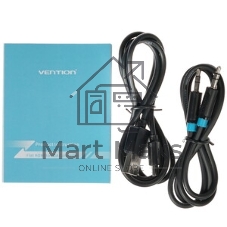 Мультимедиа конвертер Vention HDMI > VGA + аудио, гибкий, плоский