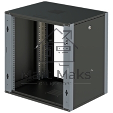 Шкаф коммутационный Sysmatrix (WP 6409.920) настенный 9U 600x450 мм пер. дв. металл 2 бок. пан. 60 кг черный 17 кг IP20