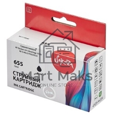 Картридж струйный Sakura CZ109AE (№655 Black) для HP, черный, 11 мл., 600 к.