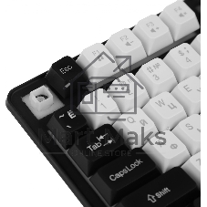 Клавиатура проводная Defender Dark Knight R GK-077, USB, черный/белый