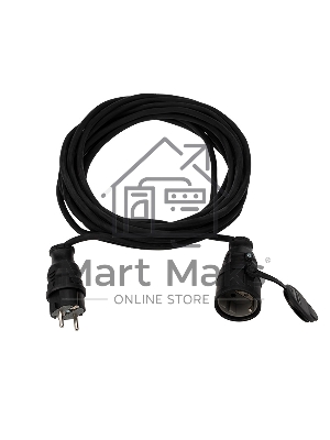 Удлинитель-шнур Rexant КГ 3х1.5 10 м, морозостойкий, с/з, 16 А, 3500 Вт, IP44 (Сделано в России)