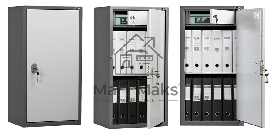 Шкаф бухгалтерский Aiko SL 87T 870x460x340мм ключевой трейзер (S10799090502)