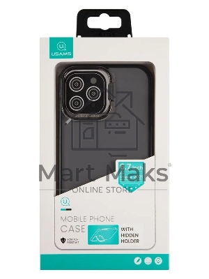 Чехол для Apple iPhone 13 Pro Max Usams US-BH783 черный (УТ000028090)