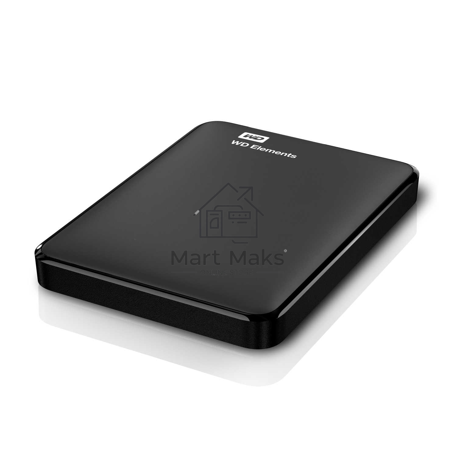 Внешний жесткий диск HDD WD 1Tb Original USB 3.0 WDBUZG0010BBK-WESN Elements Portable 2.5
